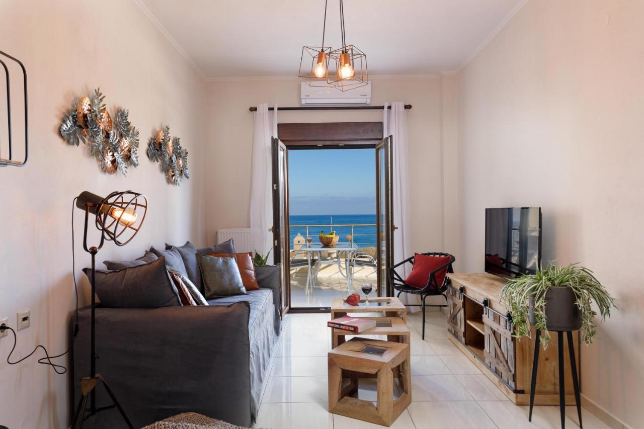 Oak Wood - Sea View Exclusive Maisonette Sfáka Dış mekan fotoğraf