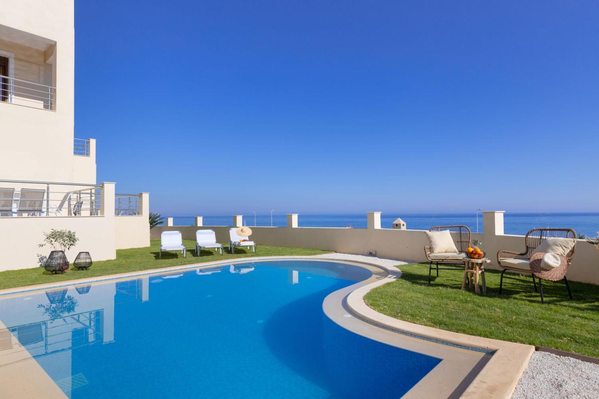 Oak Wood - Sea View Exclusive Maisonette Sfáka Dış mekan fotoğraf