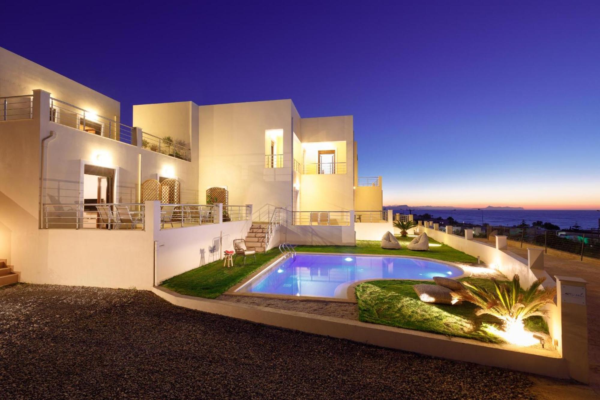 Oak Wood - Sea View Exclusive Maisonette Sfáka Dış mekan fotoğraf
