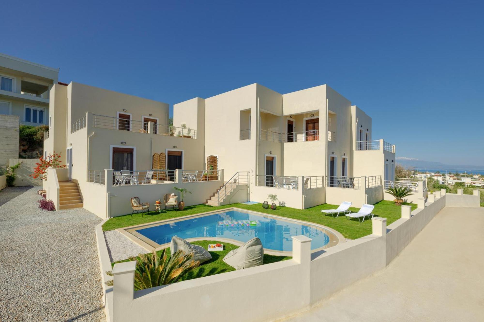 Oak Wood - Sea View Exclusive Maisonette Sfáka Dış mekan fotoğraf